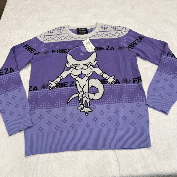 Frieza Christmas ugly sweater NEW with tags M unisex - Picture 1 of 6